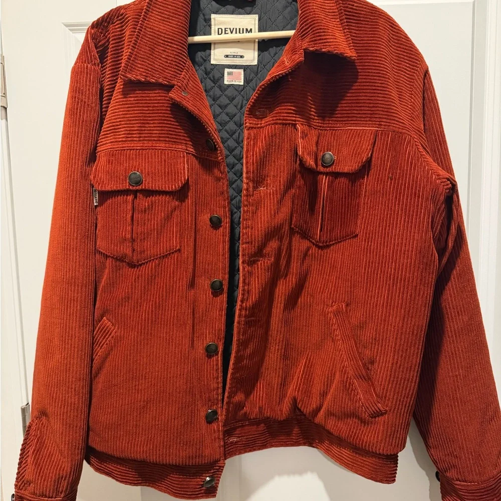 GENE VINTAGE CORDUROY JACKET - Picture 1 of 3
